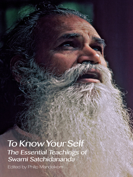 Title details for To Know Your Self by Swami Satchidananda - Wait list